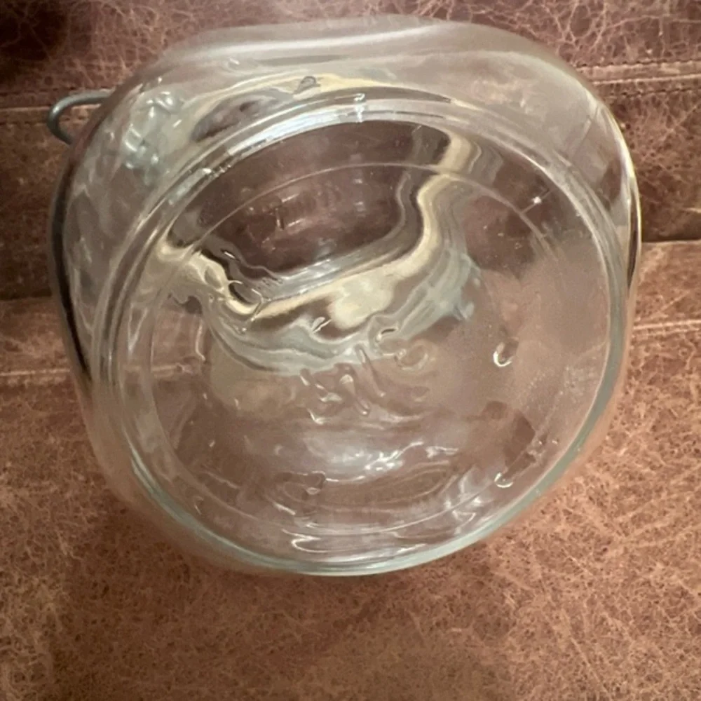 Vintage FIDENZA VITRARIA Per Alimenti Glass Canning Jar Made in‎ Italy Moonshine
